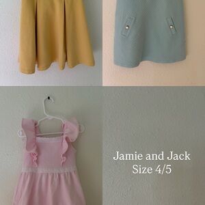 Pink Ruffle Dress for Kids 
Janie and Jack lot
Size 4/5